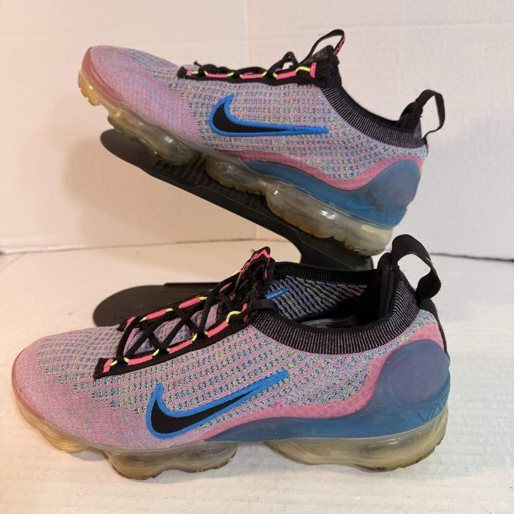 Womens 10.5 Nike Air Vapor Max Flyknit Pink Blast Next Nature DX3369 600 Mens 9